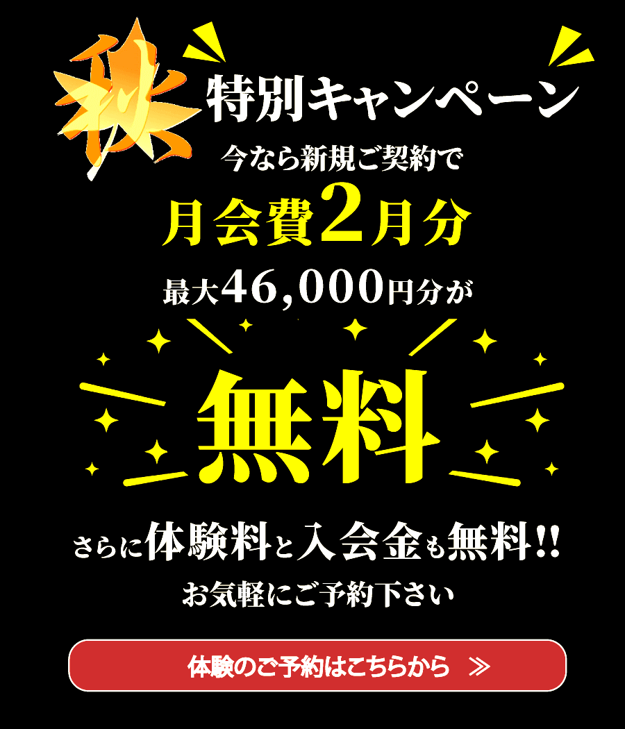 秋の特別企画(ホバー時)